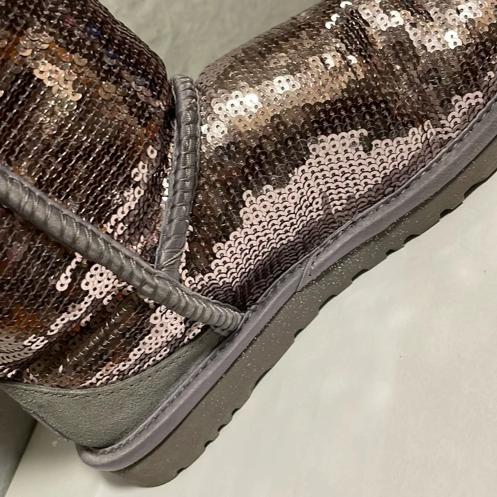 UGG Sequined Boots Size 6